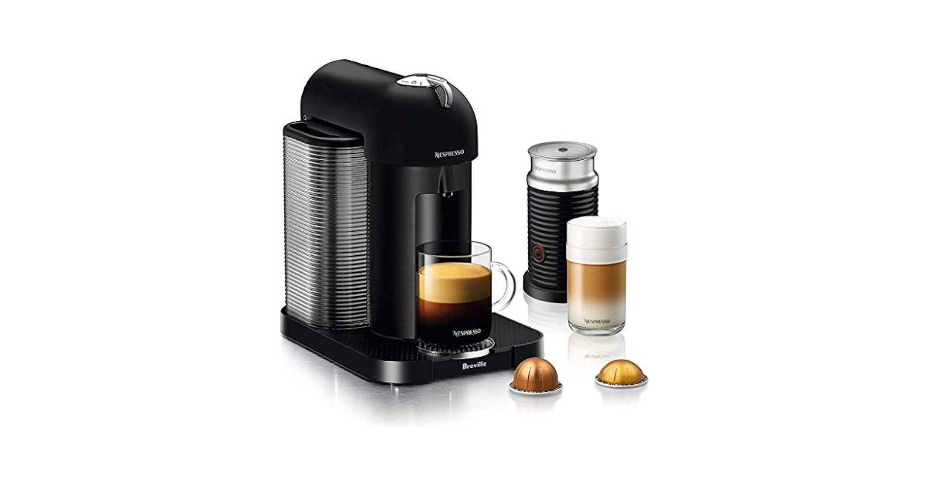 Nespresso Aeroccino Barista ブラック Barista Recipe Maker | Bluetooth Coffee Maker | Nespresso USA