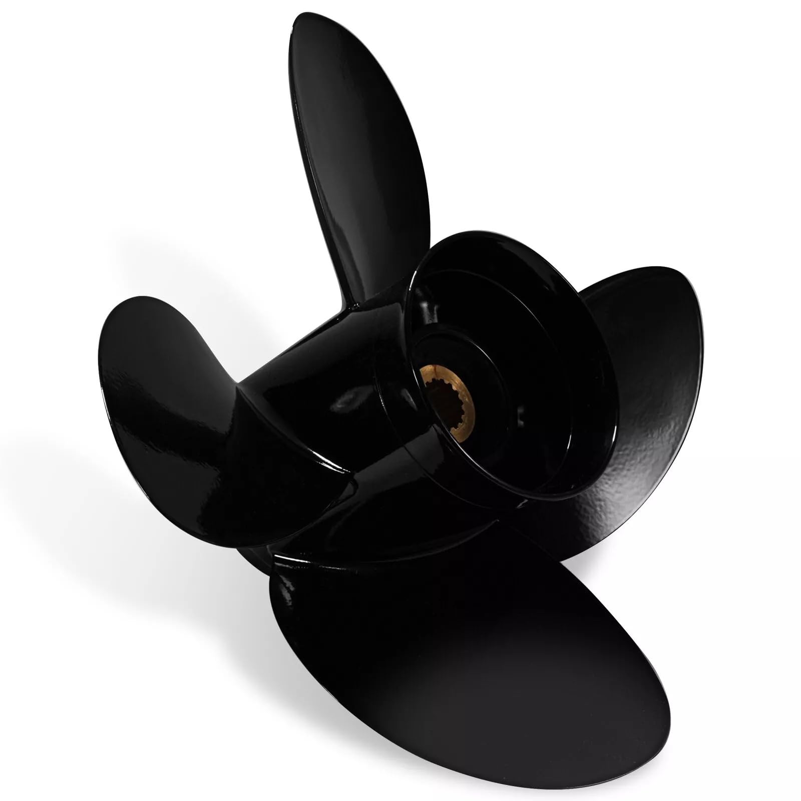 CAPTAIN Propeller fit 14 1/4x19-4B Yamaha Outboard Engine 150hp 175hp 200hp 220hp 225hp 250hp 300hp, 4-Stroke or 2-Stroke, 15 Tooth Spline OEM Boat Propeller