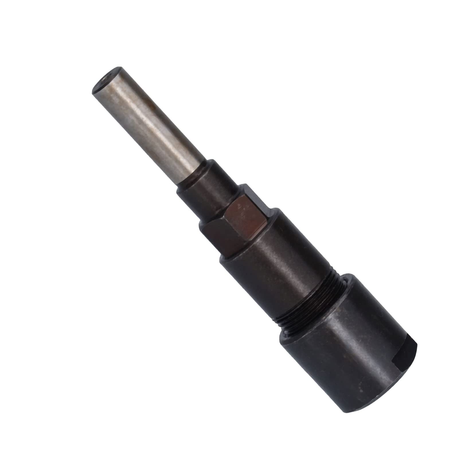 Extensión Tensora Fresadora de 8 mm, Carpintería Recortador Varilla de Extensión, 1/4 pulgadas Negro Accesorios para Fresado de Extensión para Recortar Máquina de Grabado (8mm)