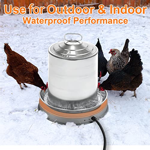Zoblise 96 Poultry Chicken Water Heater: Chicken Water Heater Base thumb #4