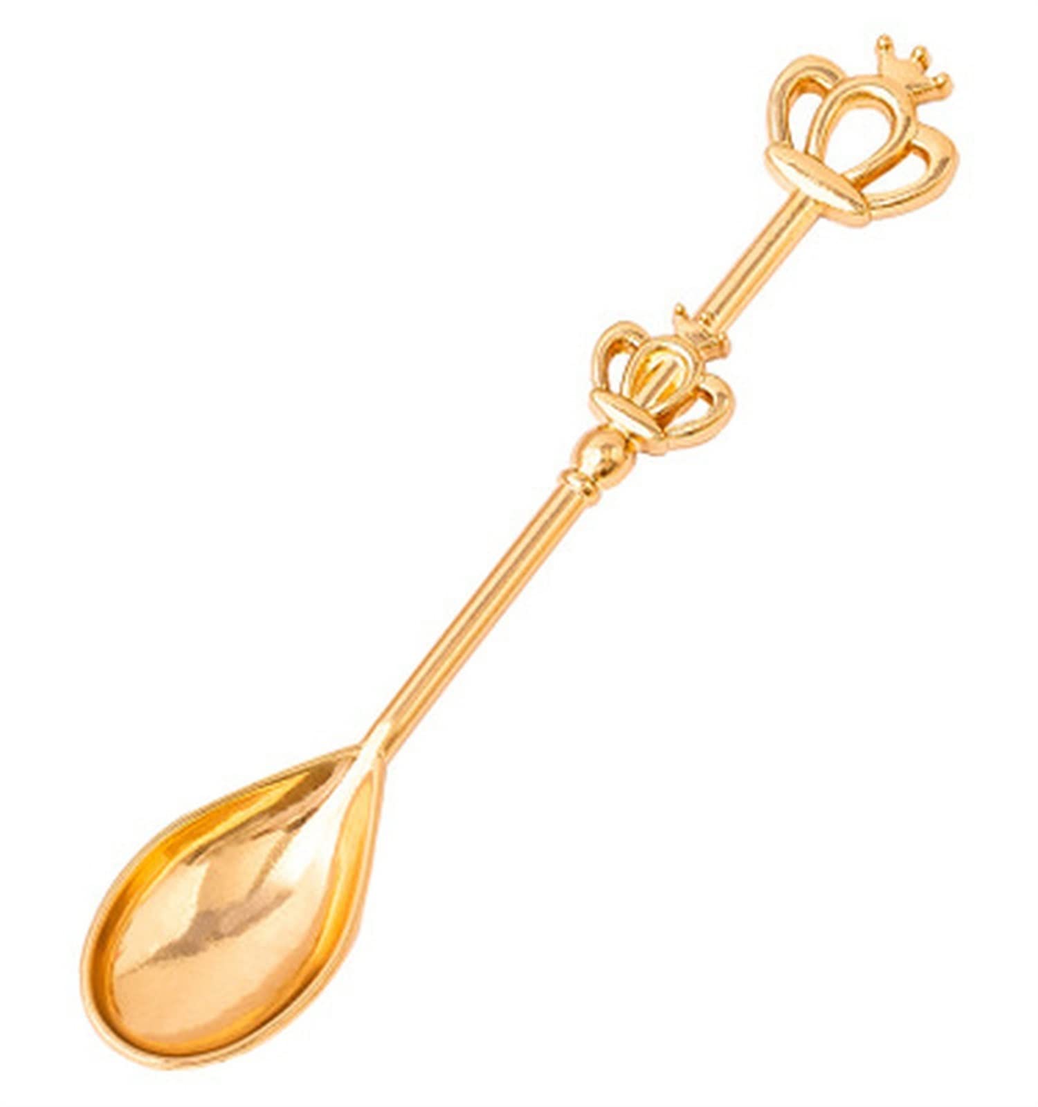 JINGYAN Cuillères à café Stainless Steel Coffee Spoon Teaspoon Wedding Souvenir Bridal Shower Valentine Gifts Party Tools