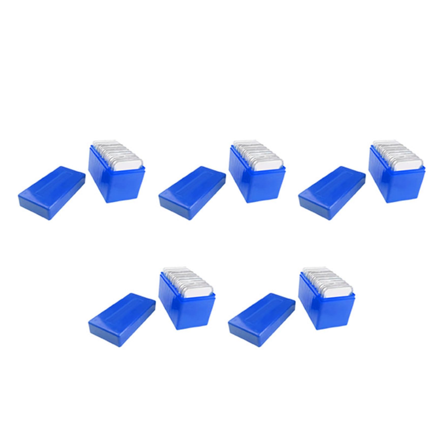 Hndhbfgrt 5X Square Plastic 10 Coin Capacity Holder Slab Storage Box Case Fit for PCCB