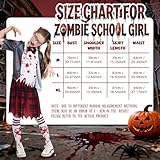 Zoom IMG-2 hermorryss costume studentessa zombie vestito Zoom IMG-2 hermorryss costume studentessa zombie vestito