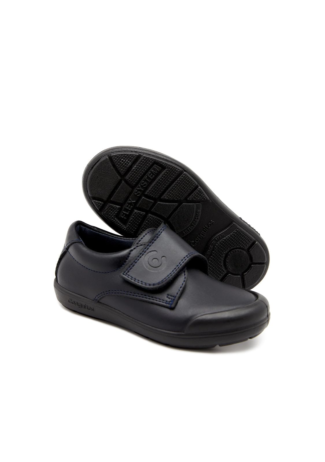 Conguitos Colegiales Piel Lavable Niño Azul Talla 29