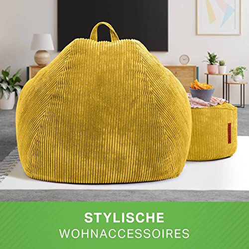 Green Bean© Set da 2 Poltrona a sacco XXL da