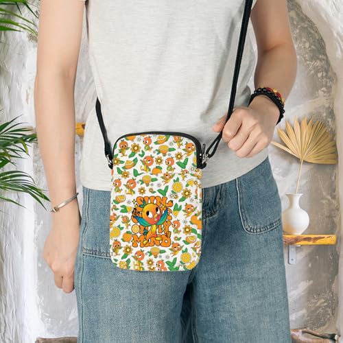 KEYCHIN Orange Bird Crossbody Bag Orange Bird Sunshine Fans Gifts Sunshine On My Mind Orange Bird Shouder Bag3