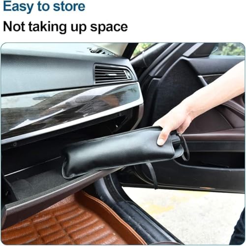 Image of Foldable Car Windshield Sun Shade Umbrella for Front Glass UV Protection Car Sunshade Reflective Interior Cooling Shade for Cars Hatchbacks Summer Car Accessories Portable Design