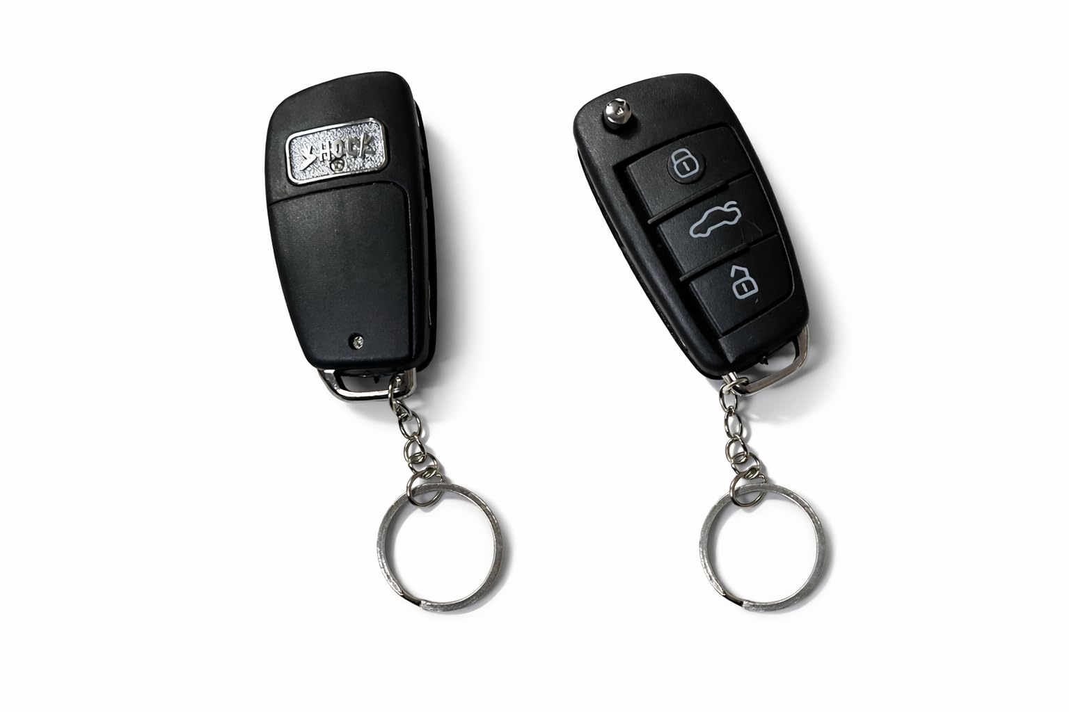 SHAMSI ARTS Electric Shock Car Remote Keychain Prank Toy