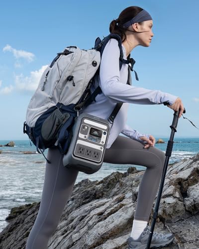 Anker SOLIX Verstellbarer Gurt, kompatibel mit C300 DC und C300 Tragbaren Powerstations, festes weiches Nylon, gepolsterter rutschfester Sitz mit Metallschwenkhaken,... – Bild 5