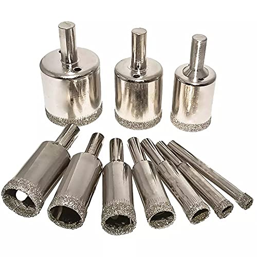Brocas para taladro kit 6-160mm para vidrio y cerámica miniatura 1