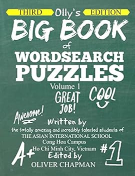 Paperback OLLY'S BIG BOOK OF WORDSEARCH PUZZLES - Volume 1 Third Edition Book