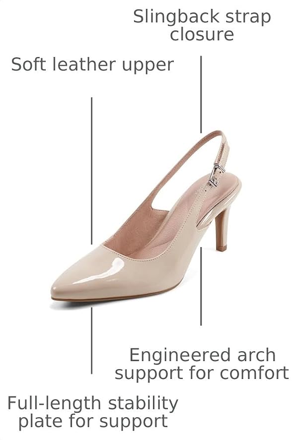 Rockport Women's Jolie Pump, Ivory, 10 Wide by Rockport - Used condition - Image 2
