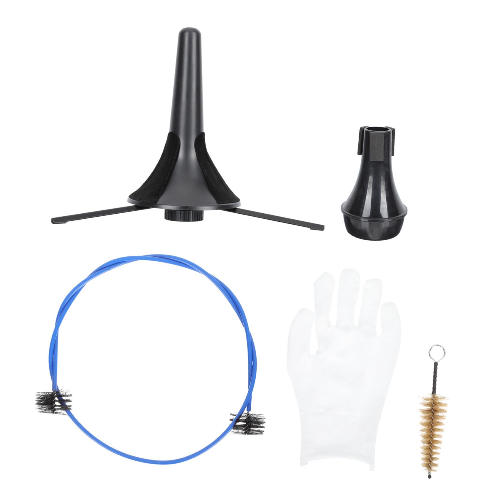 ERINGOGO Valve Casing Brush Kit Trumpet Cleaning Tool Set Horn Brush for Trumpet Cornet Maintenance