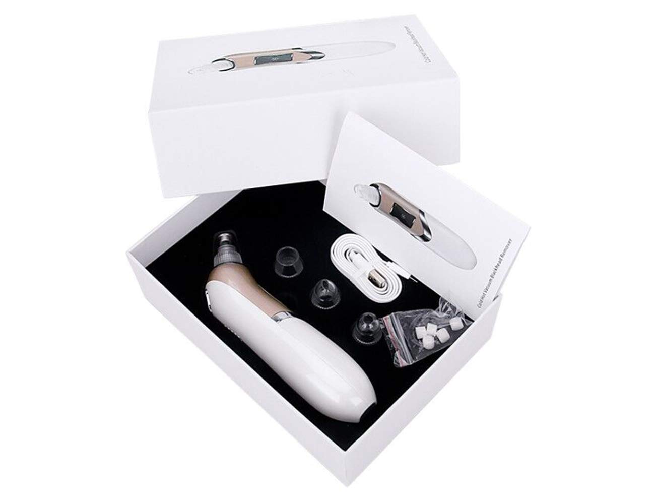 Piel belleza poro limpiador multifuncional caliente y Cool espinilla remover Elitzia ET0720