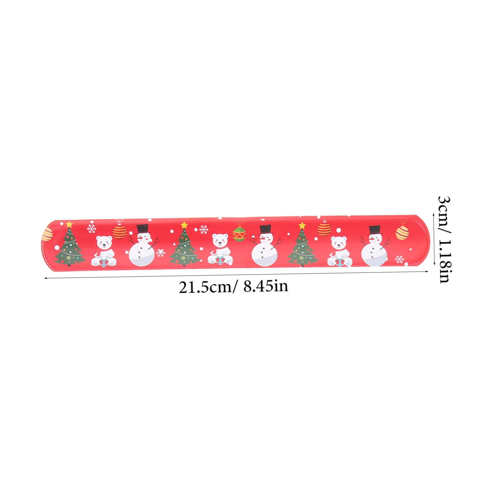 96 Piezas Pulseras Slap de Navidad PVC Cómodas y Creativas para Fiestas y Regalos Festivos Accesorio Versátil para Cumpleaños y Celebraciones Navideñas