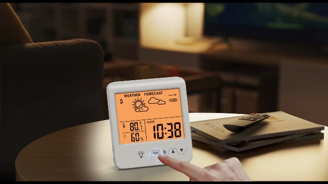 Amazon.co.jp: Timloon デジタル温湿度計 室内温度湿度計 天気予報