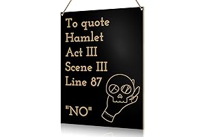 UDNADKEX English Classroom Wall Sign: Literary Haven for Book Enthusiasts