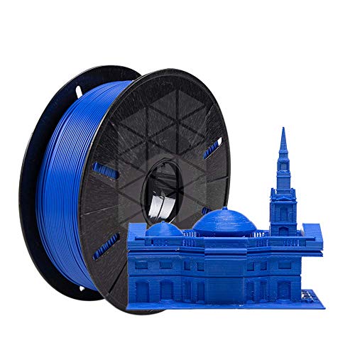 Image of Tesseract Premium PLA + 1.75mm 3D Printing Filament | Dimensional Accuracy + /- 0.03mm | Compatible with Most FDM Printers | 1 KG 3D Printer Filament - PLA Blue (Quantity 10)