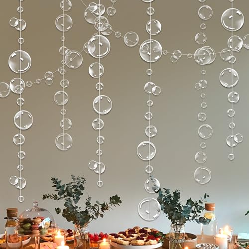 Cheerland White Bubble Garland Under The Sea Party Decorations Bu...