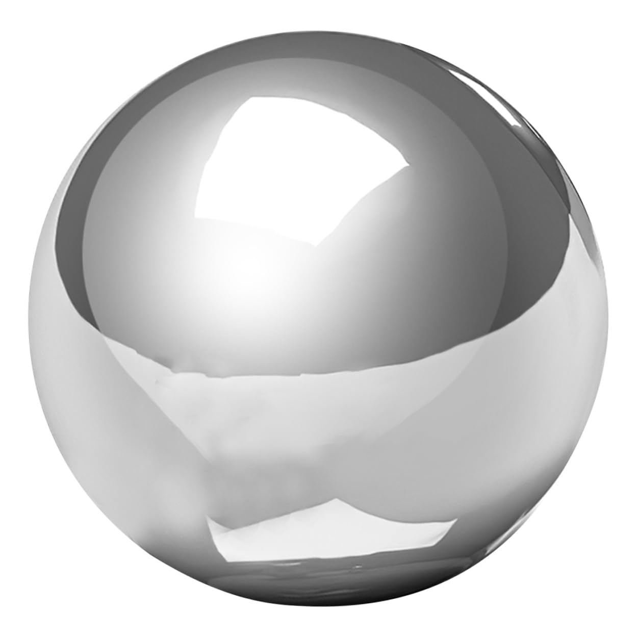 Artibetter Edelstahl Gartendeko Kugel Polierte Spiegelkugel Reflektierende Outdoor Gazing Ball für Garten Dekoration Robuste Leichte Dekokugel für Blumenteiche und Außenbereich