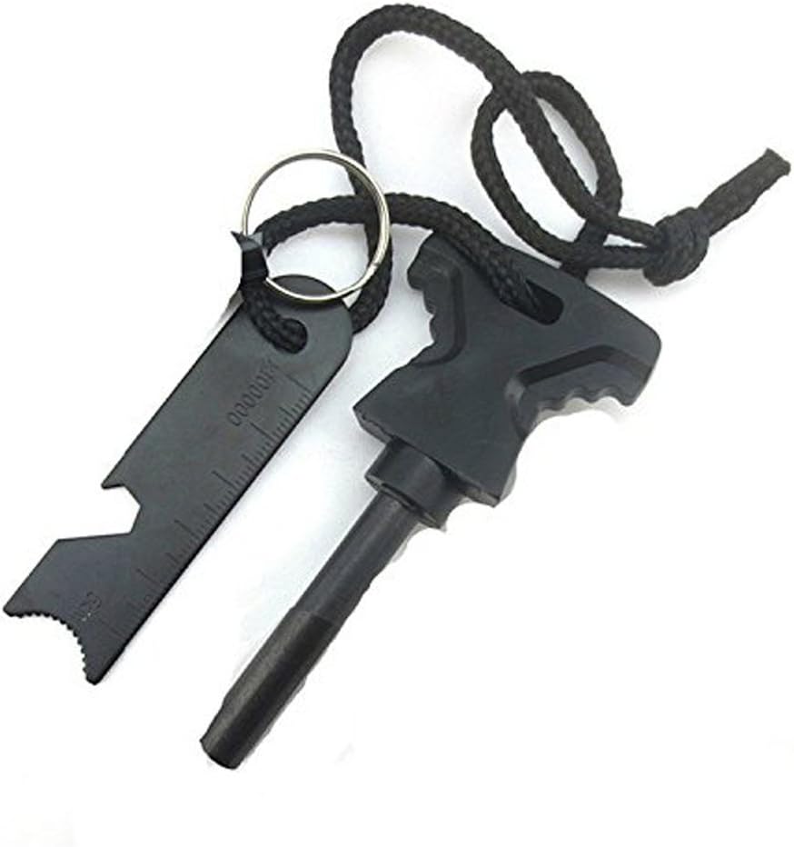 RuiChy Survival Magnesium Flint Stone Fire Starter Lighter Kit