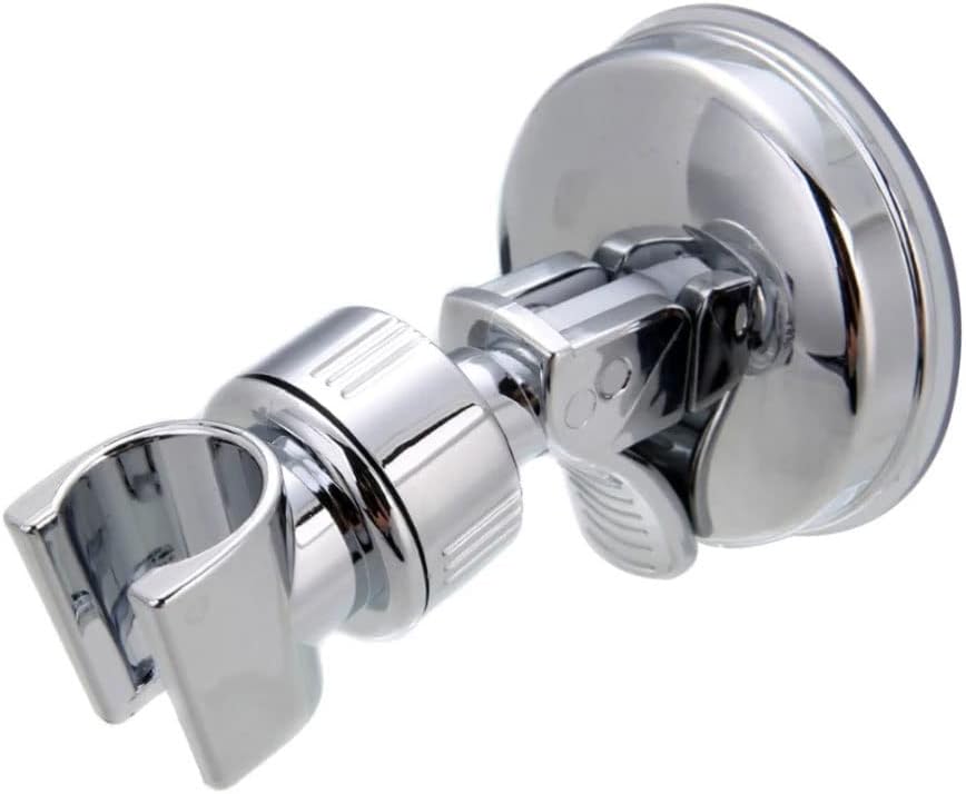 Bathroom Adjustable Shower Holder Rack Bracket Suction Cup Wall Mounted Accessory