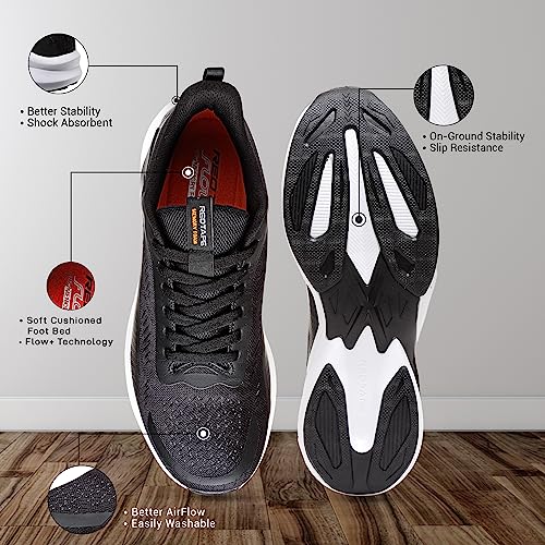 Image of Red Tape Walking Sports Shoes for Men | Soft Cushioned Insole, Slip-Resistance, Dynamic Feet Support, Arch Support & Shock Absorption