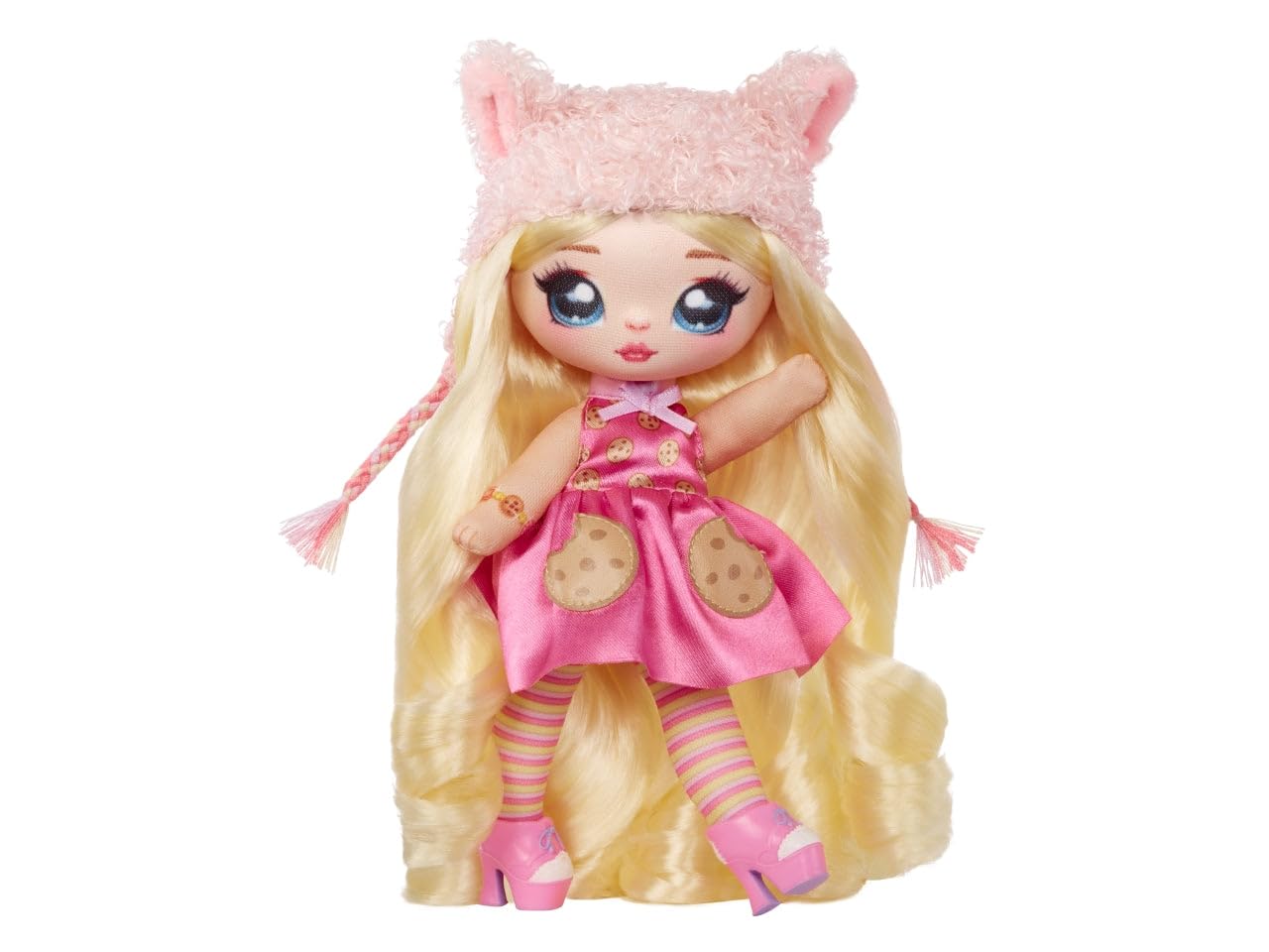 Na! Na! Na! Surprise Sweetest Sweets - Lily Llama - Poupée Mannequin Souple de 19 cm - Inspiration Lama avec Chaussures et Brosse - Confettis Surprise - Enfants de 5 Ans et +