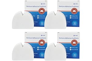 EZO Denture Cushions Upper (Heavy) - 120 Pads