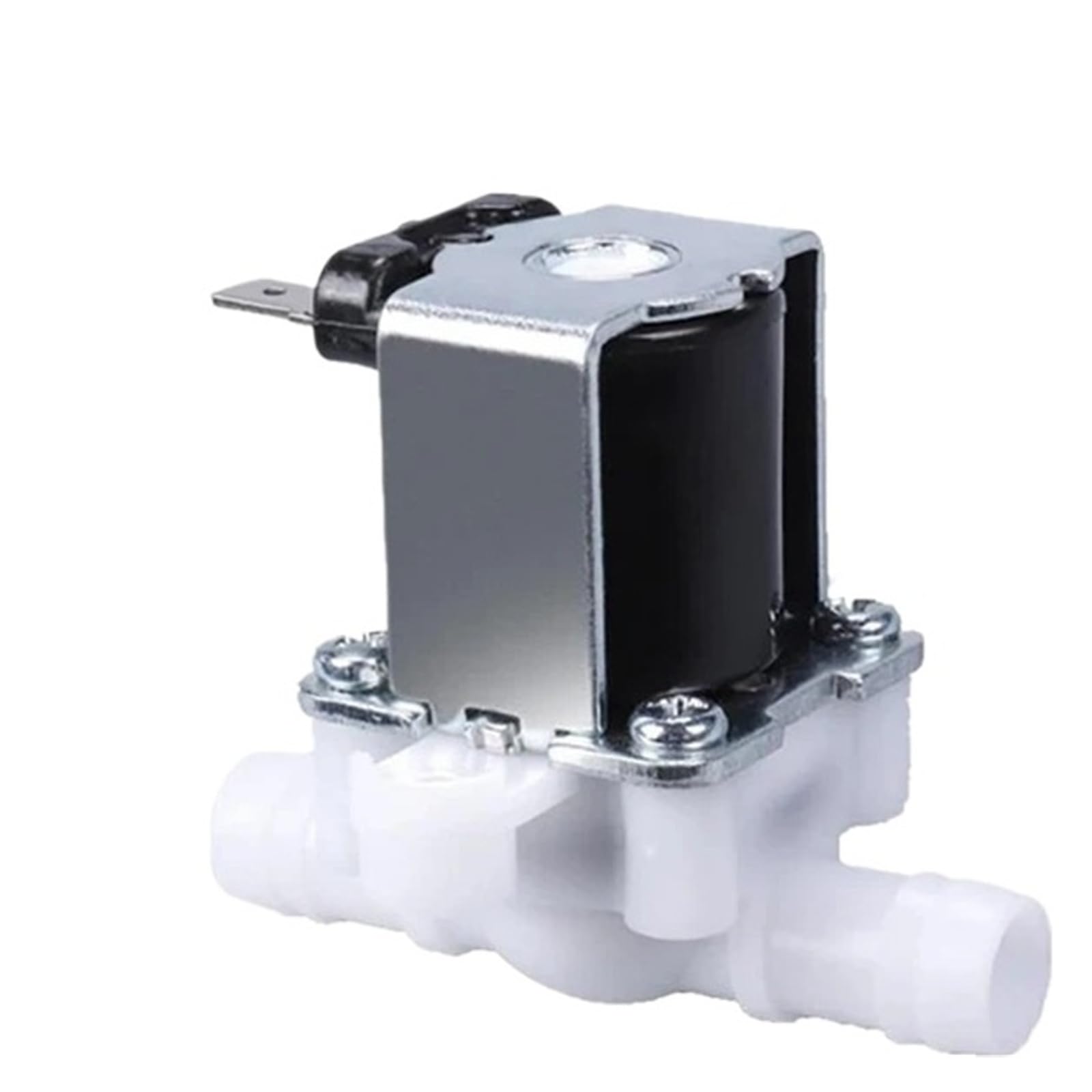DC 12V 24V 220V Electric Solenoid Valve Magnetic Normally Closed Pressure Solenoid Valve Inlet Valve Water Air Inlet Flow Switch(24V_Normally Closed)