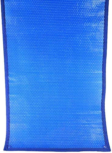 YZjk Shade Netting Black，Rectangle Swimming Solar Pool Cover with Grommets - Heavy Duty Heating Blanket for Above-Ground Swimming Pools,2.5Mx6.5M