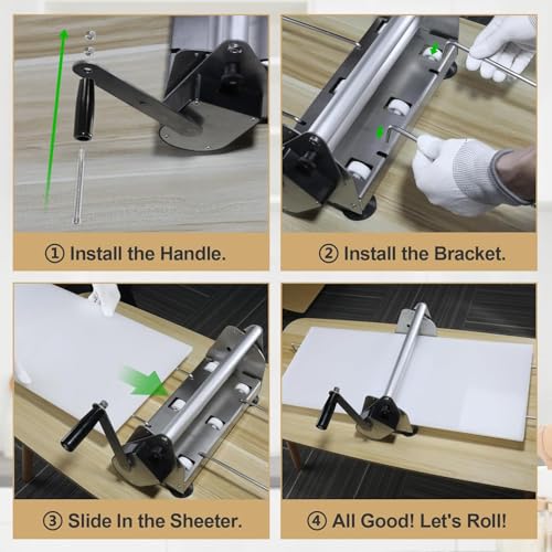 Commercial dough sheeter machine