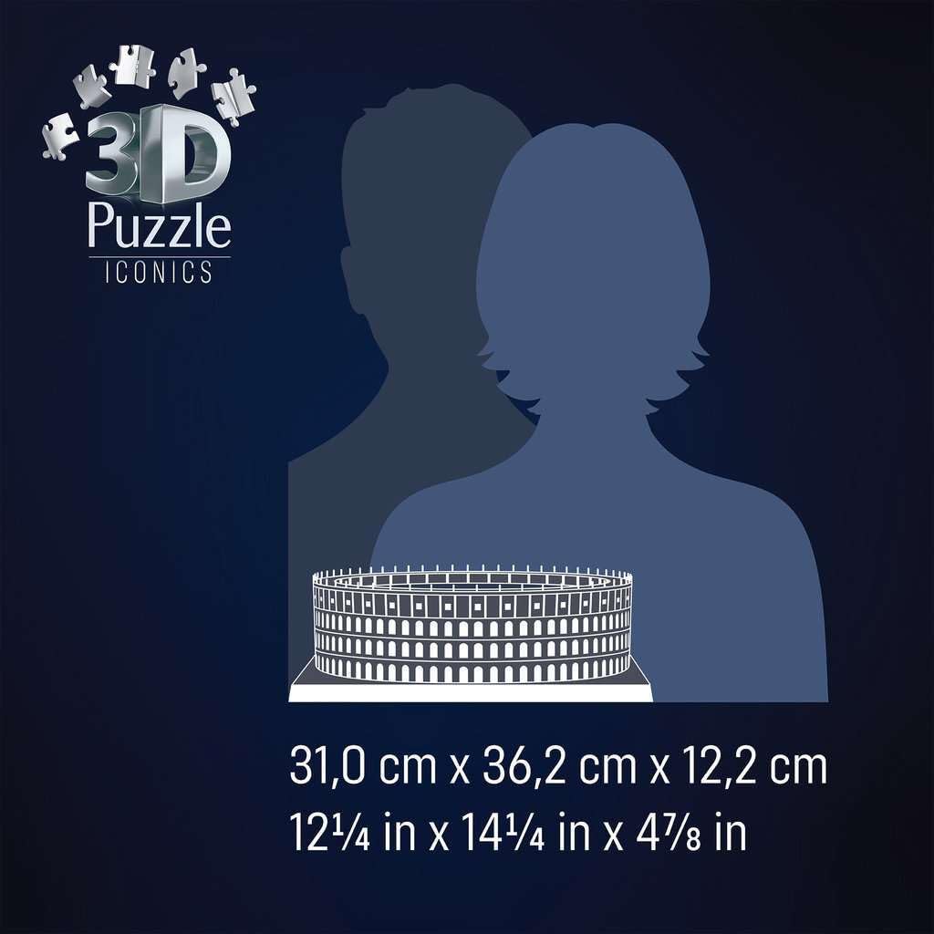 Ravensburger Puzzle 3D Iconics Koloseum
