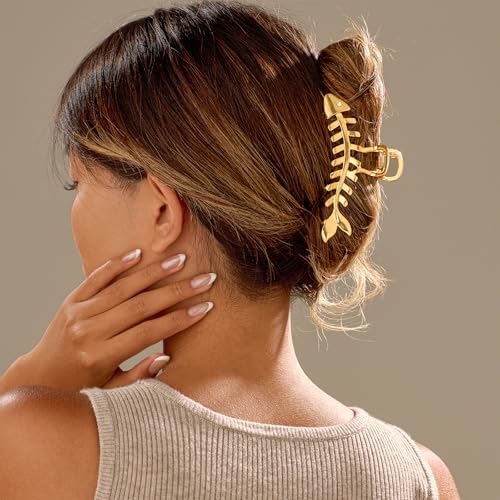 Pinzas Fish Bone para cabello fuerte y antideslizantes miniatura 4