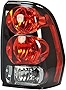 Dependable Direct Passenger Side (RH) Tail Light Lamp for 2002-2009 Chevrolet Trailblazer GM2801150 - Includes Bulbs