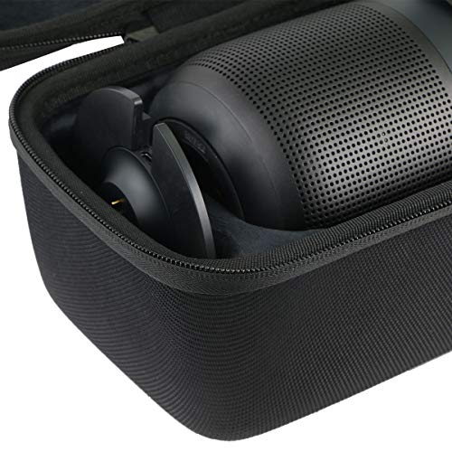 Image of Khanka Hard Travel Case Replacement for Bose Portable Smart Speaker (Square Triple Black)
