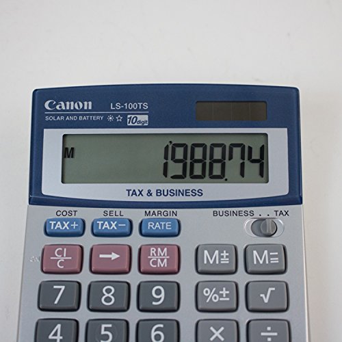 Canon Office Products LS-100TS Business Calculator, Multicolor, 4 1/8 x 5 1/4 (Pack of 2) - image 7