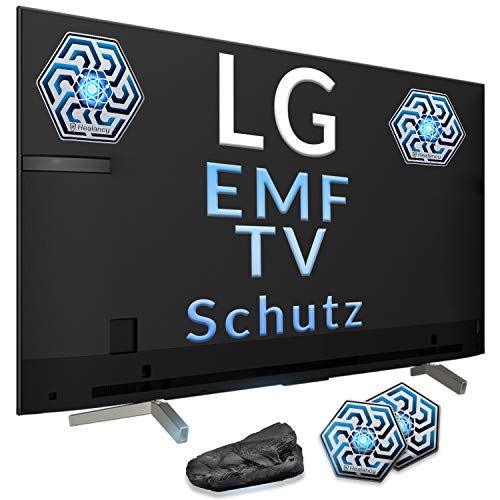 EMF Schutz Neutralisierer für FERNSEHER-Speziell für entwickelt für Smart Fernseher LED und OLED bis 70 Zoll, 5G optimiert,