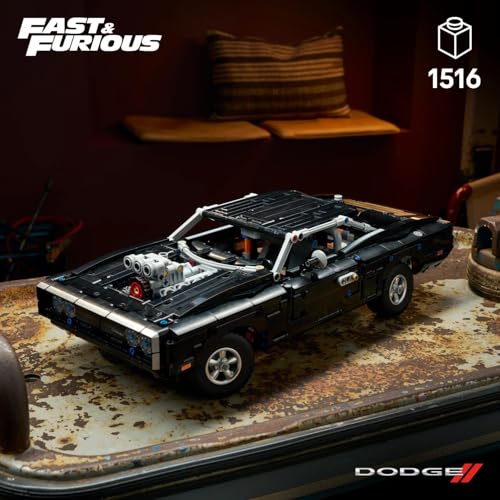 Image of LEGO Technic Fast and Furious Dodge Charger R /T Car - Building Kit for Adults - 42231