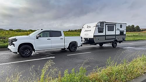 RainBlade RV Window Deflector and Sun Visor (Fits 20-25 inch Wide Window) Smoke by GT Styling - Image 8