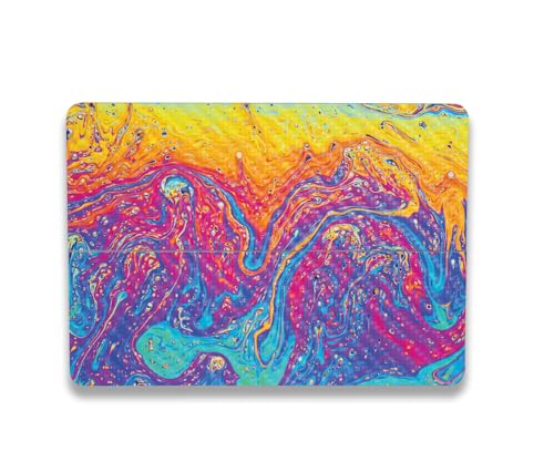Image of MightySkins Carbon Fiber Skin Compatible with Microsoft Surface Laptop Studio 2 (2023) Full Wrap Kit - Paint Currents | Protective Durable Textured Carbon Fiber Finish | Made in The USA
