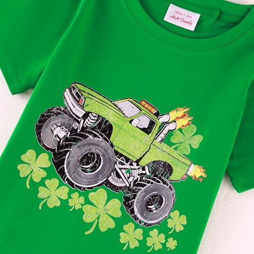 Image of Kids St. Patrick's Day Shirt Boys and Girls Green T-Shirt Clothing 4-12 Years