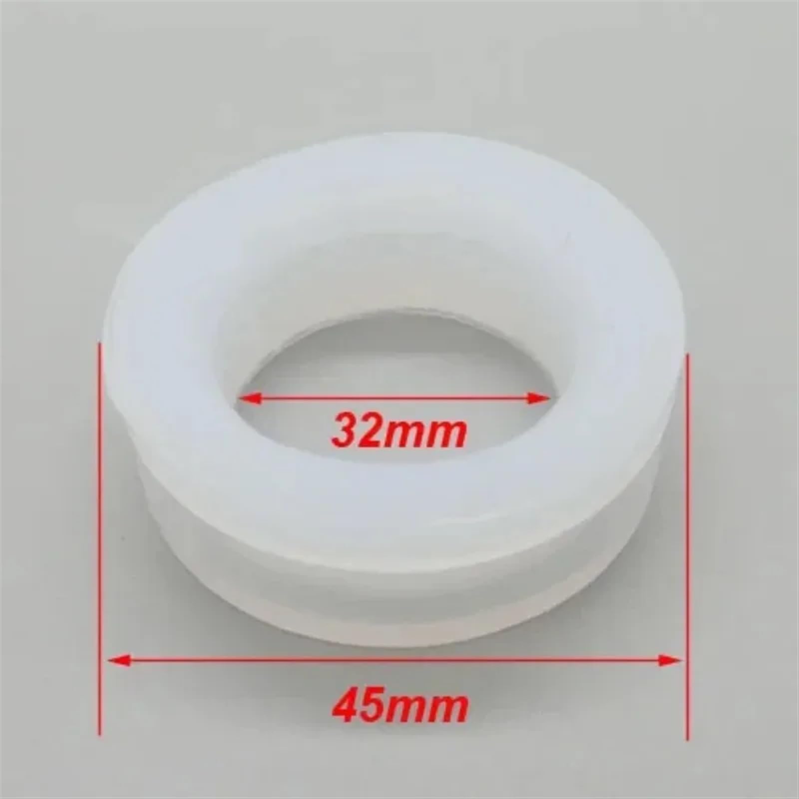 10 piezas de junta tórica de sellado de gel de sílice de silicona for tubo de vacío de calentador de agua solar junta de goma de silicona(ID32mm)