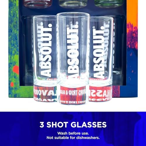 Absolut Vodka Gift Set – Flavoured Vodka, 3x 5cl Vanilla Vodka, Raspberry Vodka, Lime Vodka Alcohol Miniatures, x 3 Mini Vodka Shots Glass, Alcohol Gift Set – Birthday Vodka Gifts for Men and Women Absolut Vodka Gift Set - Flavoured Vodka, 3x 5cl Vanilla Vodka, Raspberry Vodka, Lime Vodka Alcohol Miniatures, x 3 Mini Vodka Shots Glass, Alcohol Gift Set - Birthday Vodka Gifts for Men and Women – BEAMS INTERNATIONAL