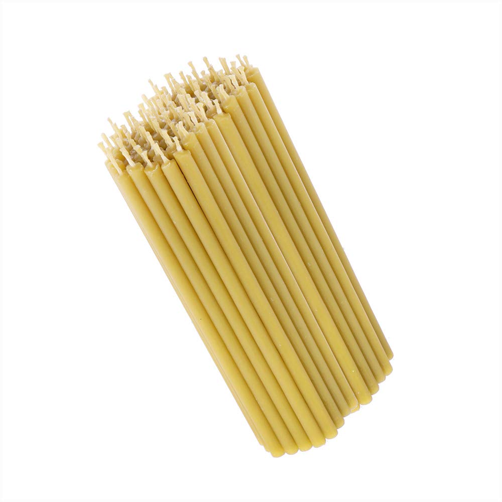 NKlaus 390g (aprox. 100 uds.) Velas 100% cera de abejas de primera calidad para rituales 36295