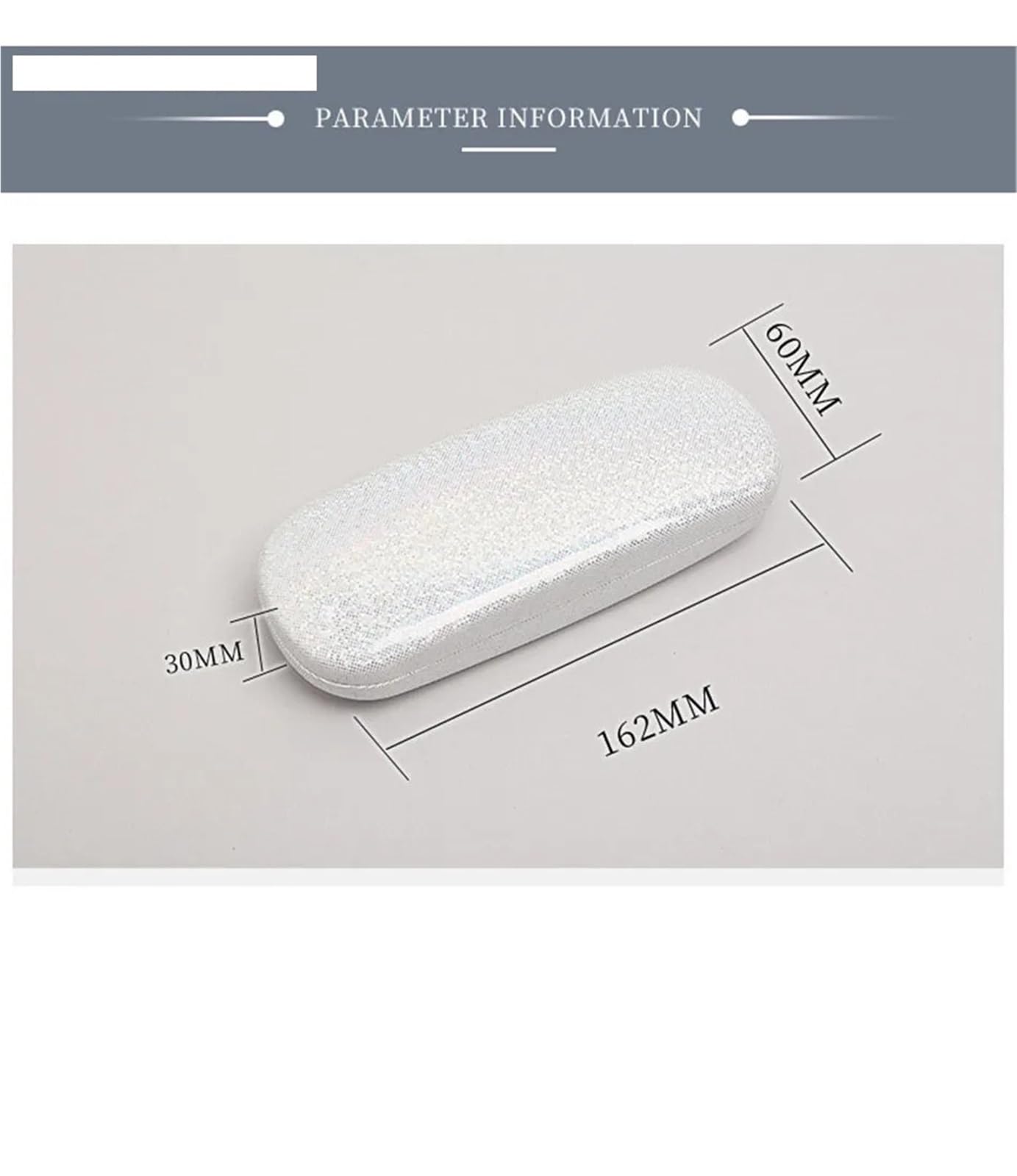 Estuche de cuero for gafas, caja con hebilla, almacenamiento for sol sencilla for estudiantes, 2 uds Para Uso Diario Y Viajes