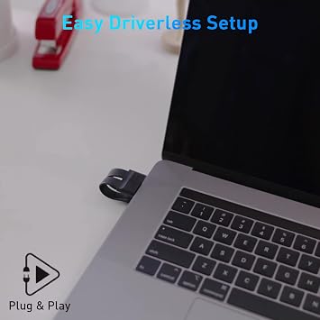 HyperDrive Multi-Display Docking Station - Form-Fitting Design for 13-14 MacBooks, Dual 4K HDMI, 2 DP, Gigabit Ethernet, 3 USB-A, USB-C PD 100W, MicroSD/SD, 2 USB C Docking Station