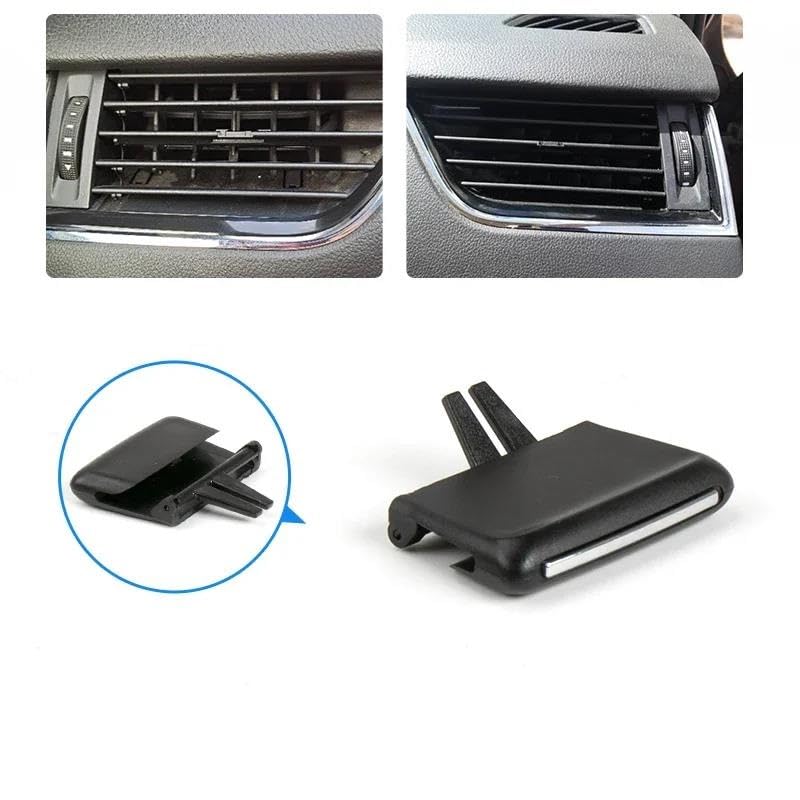 Rejilla frontal de CA para Skoda Octavia MK3 A7 2015-2020, perilla de ajuste de salpicadero 3