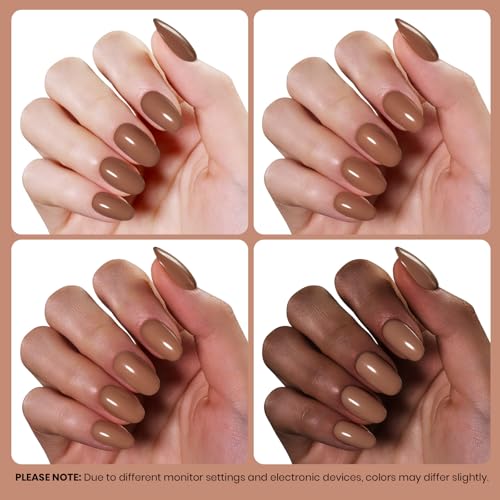 Image of beetles Gel Polish Brown Gel Nail Polish Hema Free Colors Soak Off Uv LED Nail Lamp 8ml DIY Home Manicure Salon Beyonce Caramel Fall Nails Art