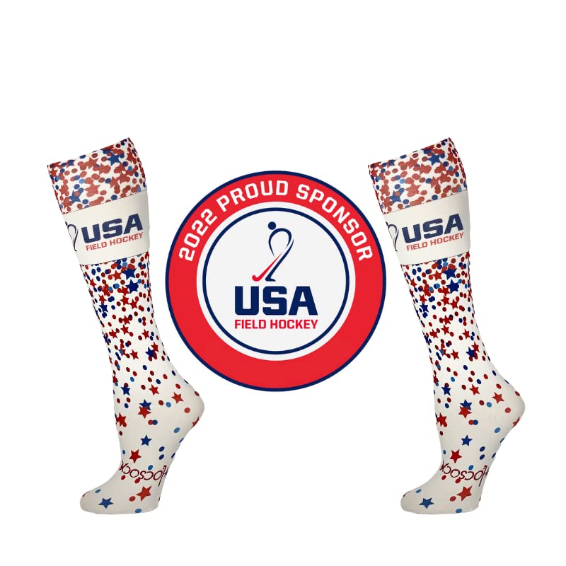 Hocsocx Confetti Socks Performance Liner Moisture-Wicking Protection for Field Hockey, Ice Hockey, and Soccer4
